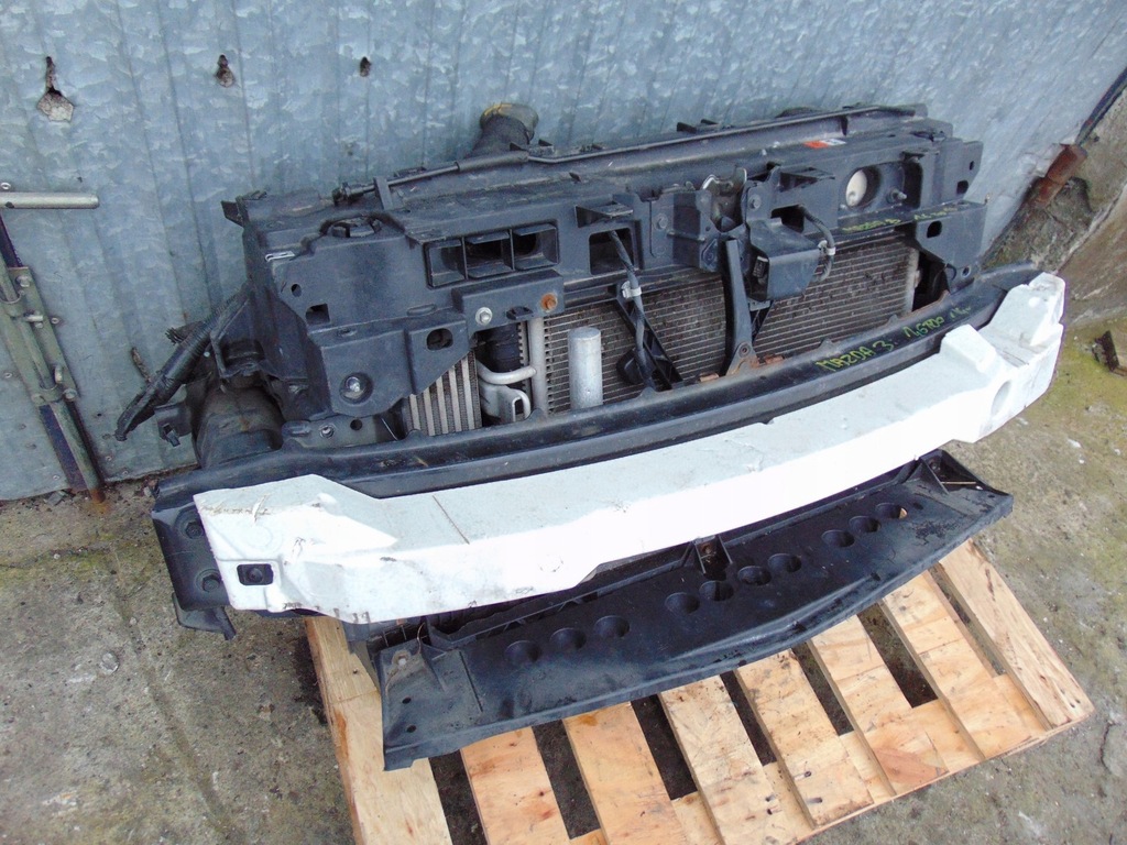 фото №7, Комплект радіатор pas балка бампера mazda 3 bl 1.6