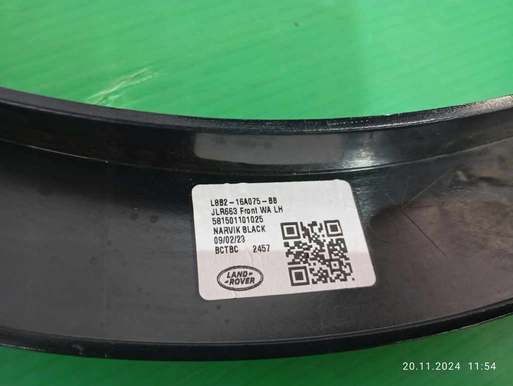 фото №10, Молдинг na крила лівий перед land rover defender l663 l8b2-16a075-bb