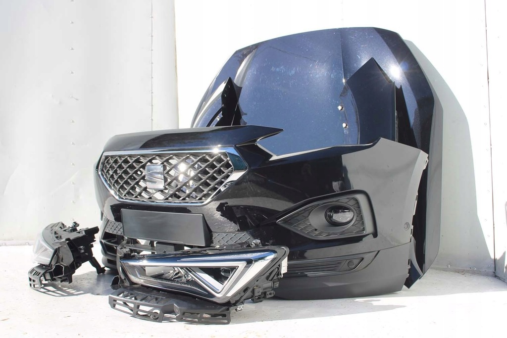 фото №8, Seat tarraco перед капот бампер капот pas передній