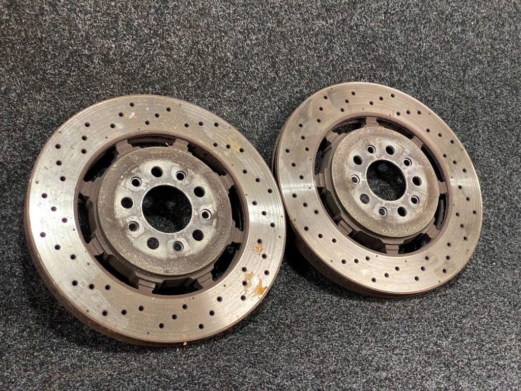 фото №7, Alfa romeo giulia qv 2.9 тормозные диски диск тормозная перед задняя комплект 360mm оригинальный номер