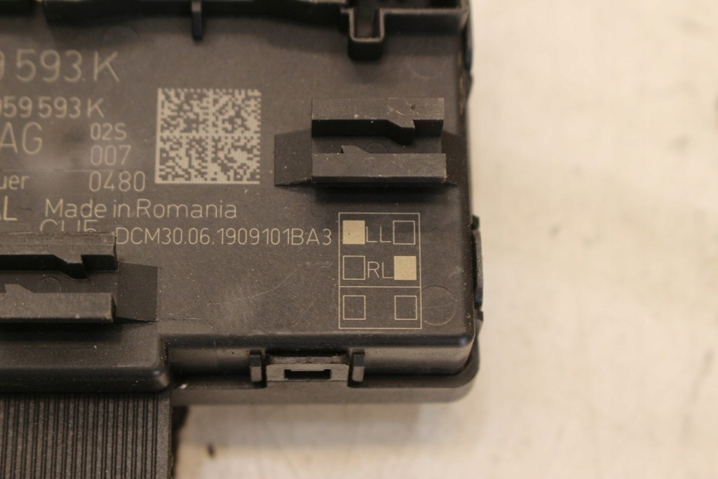 фото №4, Модуль двері лівий перед 5q4959593k skoda kodiaq europa