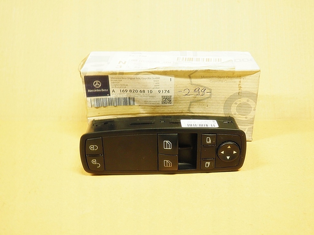 Mercedes w169 переключатель панель окон зеркал a1698206810 новый оригинал с Разборки
