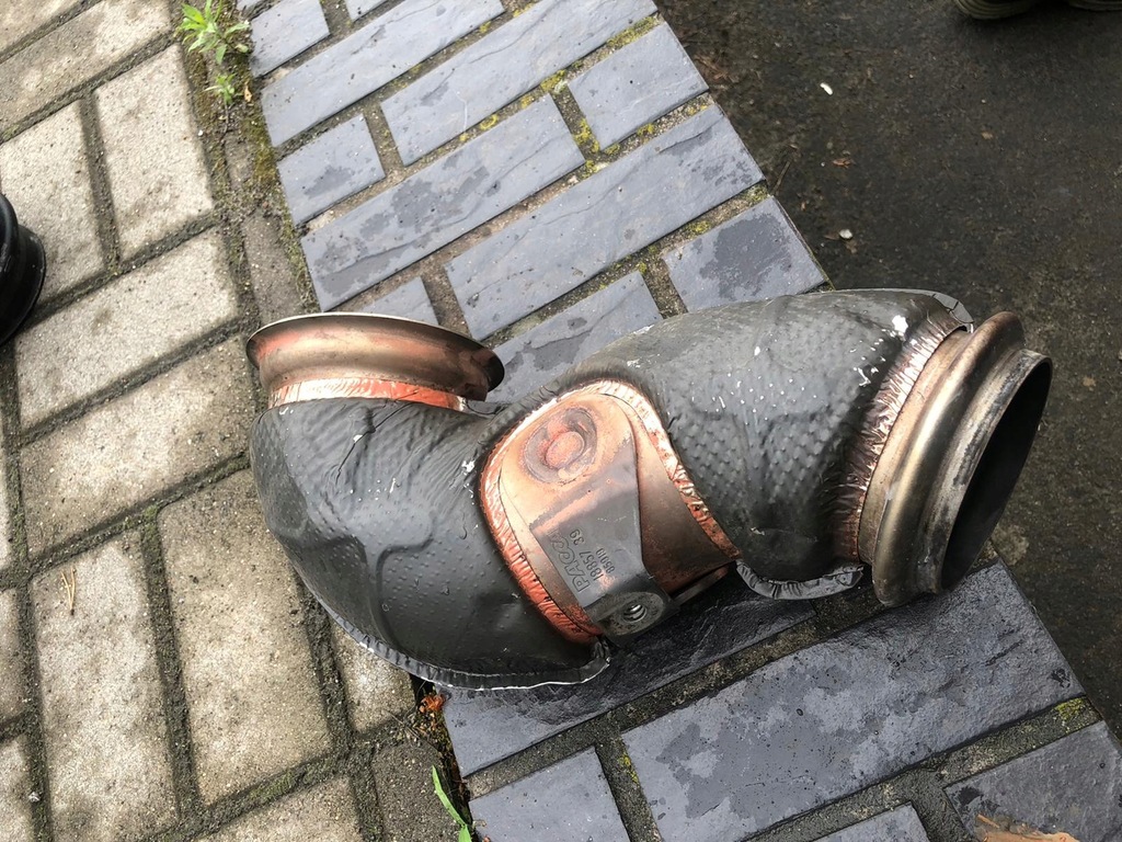 фото №1, Труба вихлопна каталізатора daf xf 106