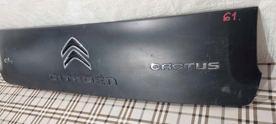 фото №6, Молдинг накладка задняя крышка багажника citroen c4 cactus