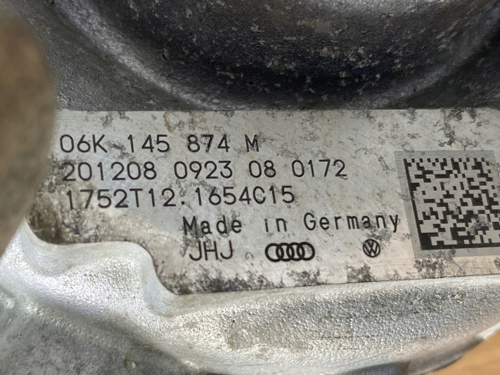 фото №7, Турбонагнітач audi q3 2.0 tfsi 06k145874m