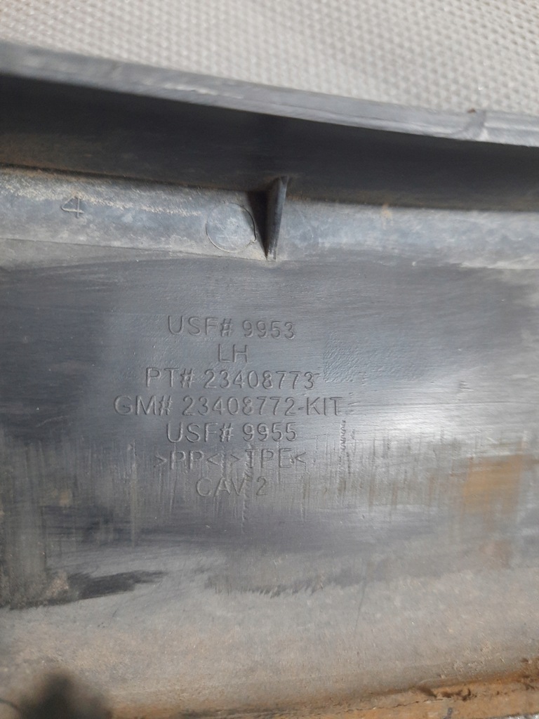 фото №8, Chevrolet camaro 16- защита подкрылок левый перед 23408773 usa