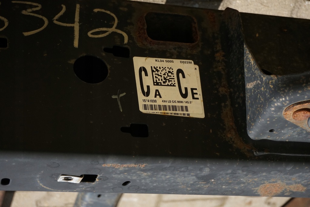 фото №8, Ford f150 f-150 2017 - 2020 рама комплектная кузов 4x4 145.0'' usa