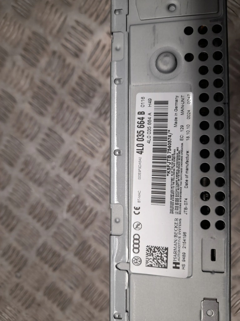 фото №5, Audi q7 4l atv25679 середина навігація gps заводський