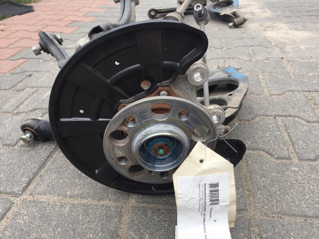 фото №2, Mercedes slk r172 поворотный кулак рычаг приводной вал задняя правая