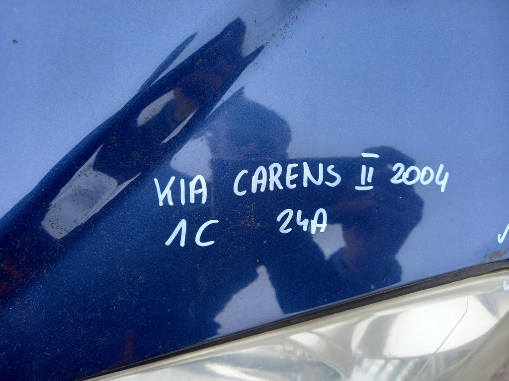 фото №12, Kia carens ii капот кришка двигуна 1c