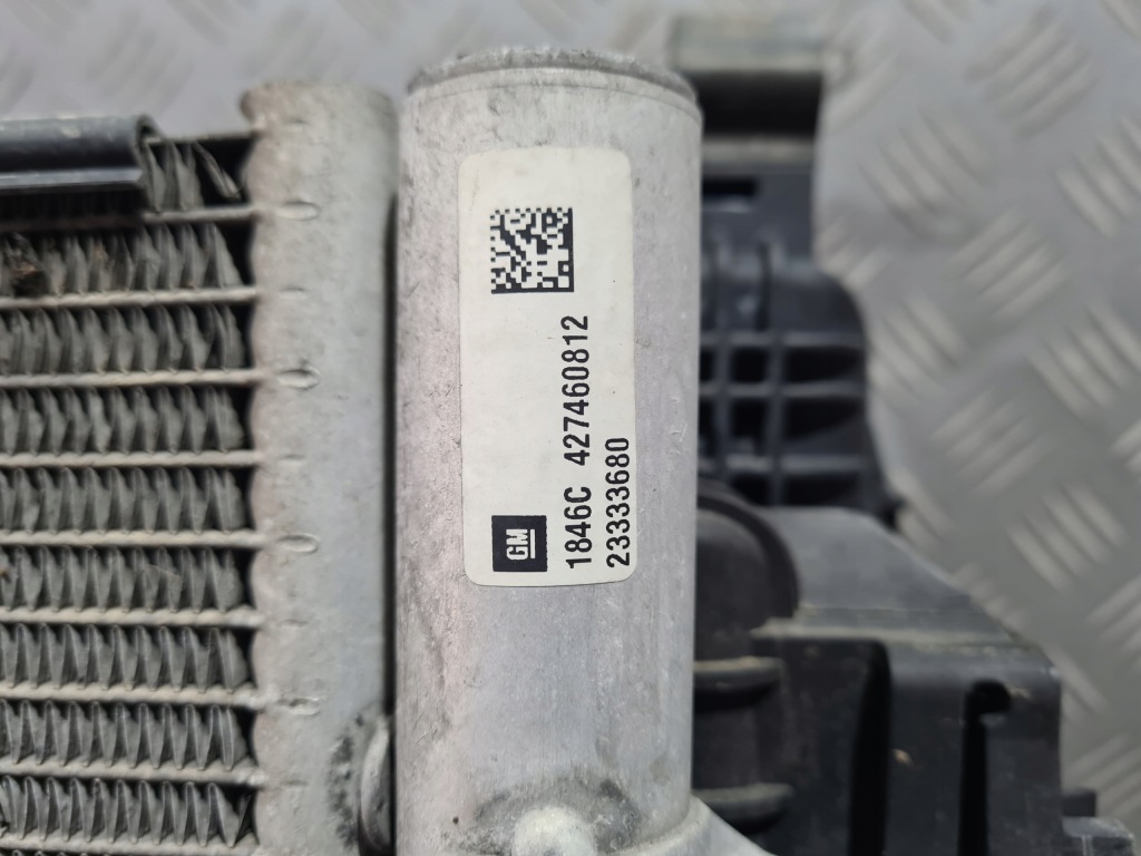 Радиатор вентилятор интеркулер комплект автоматическая коробка передач zafira c 2.0 cdti b20dth Доставка