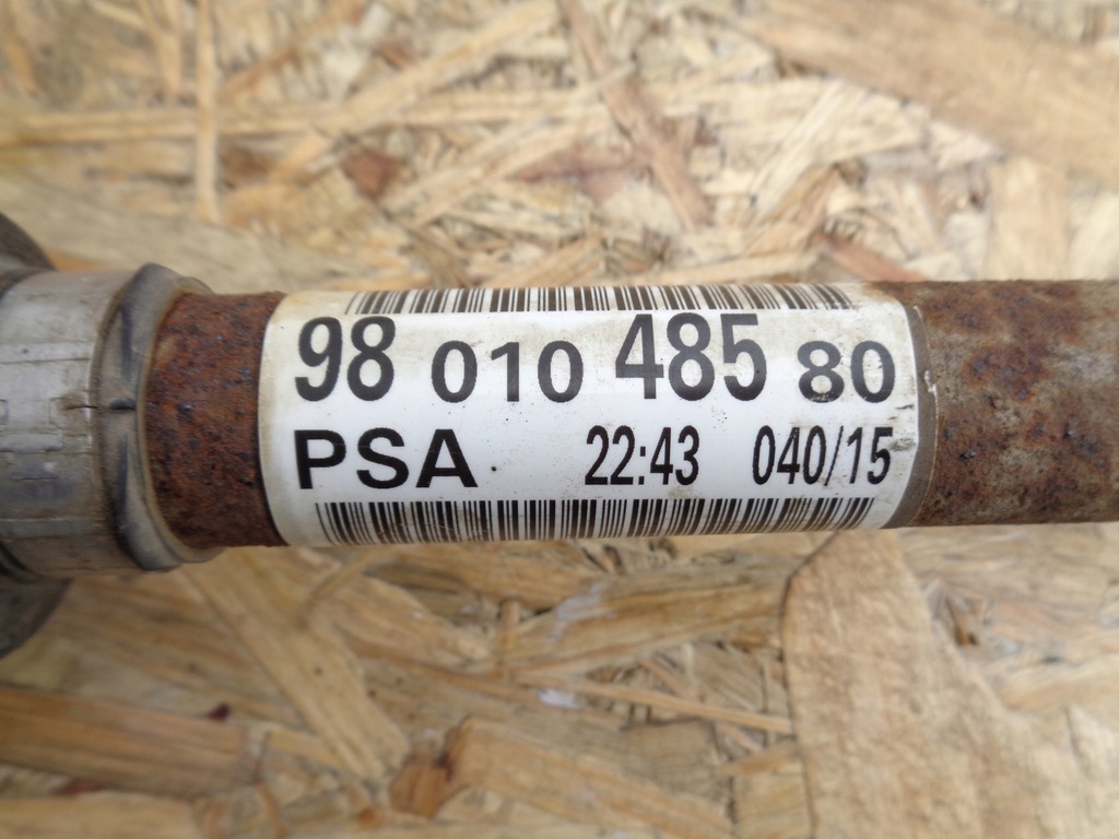 фото №5, Citroen c4 cactus 1.2 thp привідний вал ліва półośka