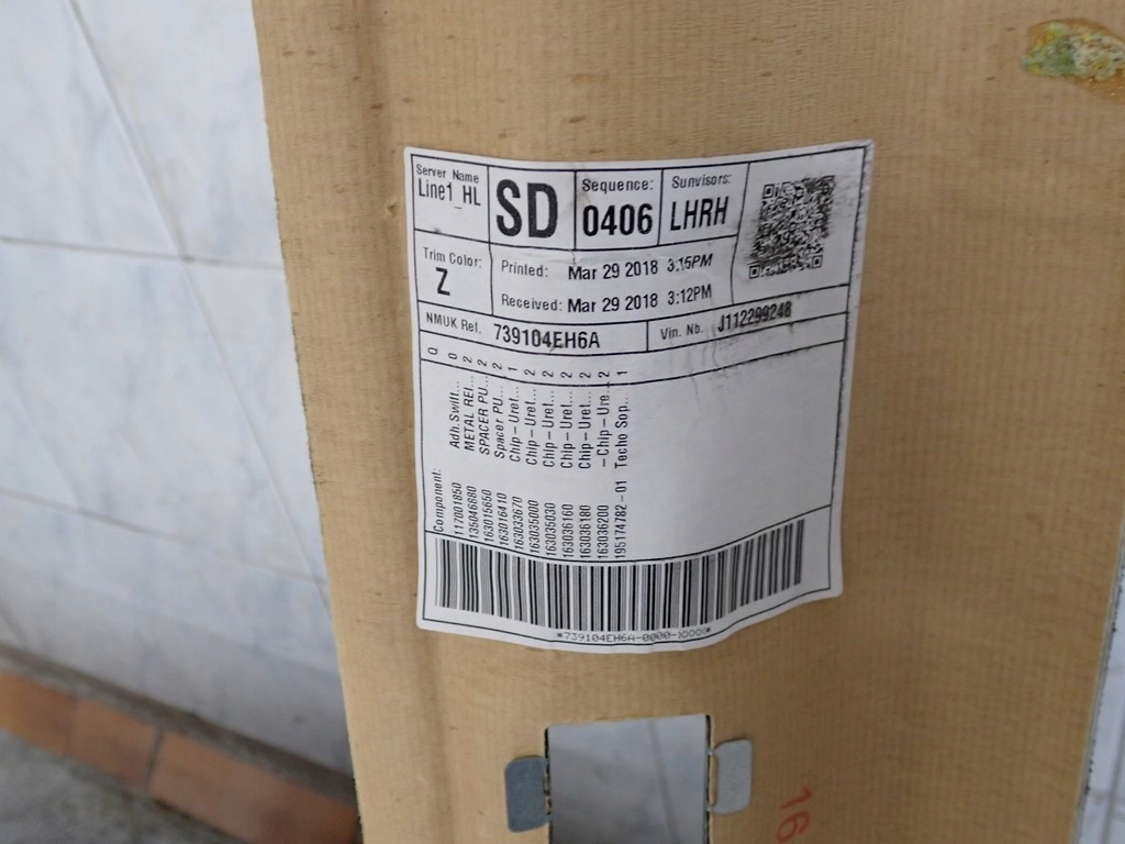 фото №5, Стеля стеля oryg nissan qashqai ii 18r