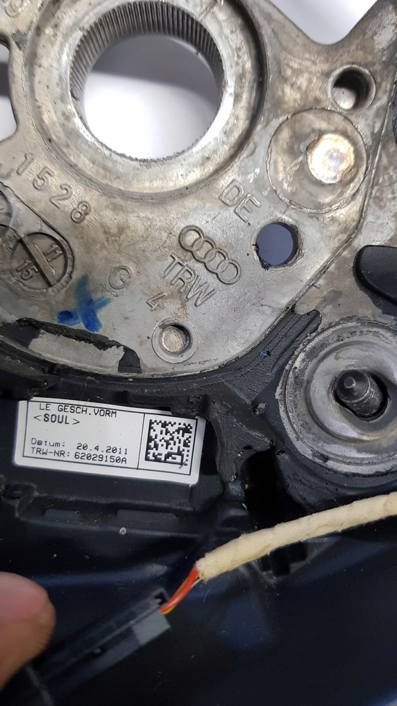 фото №9, Повітропровід подушка пелюстки перемикання seat exeo