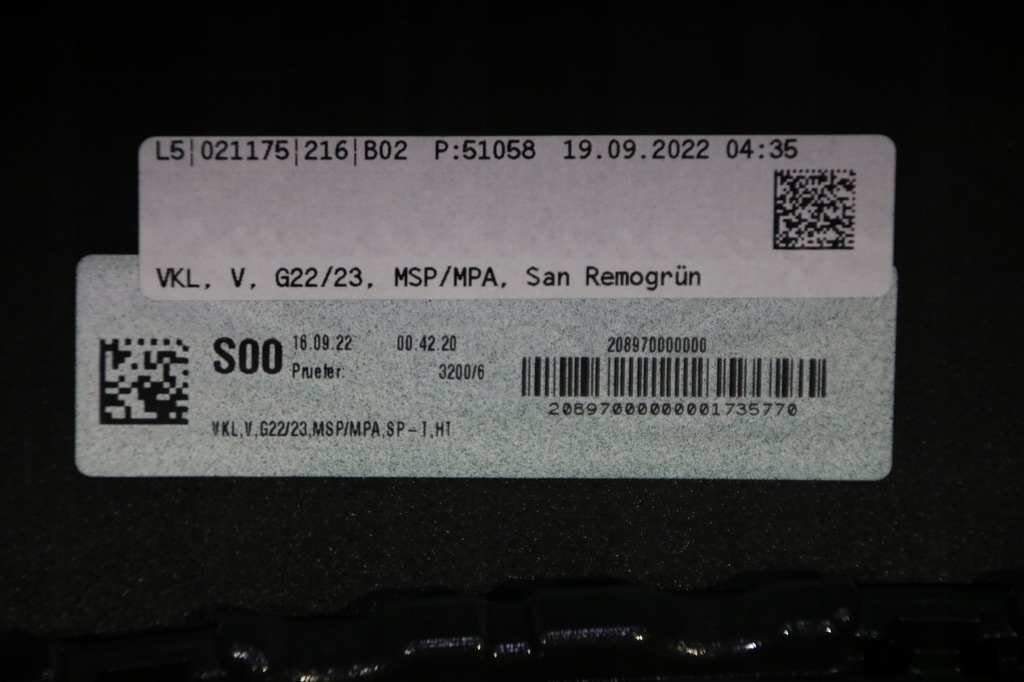 фото №13, Bmw 4 g22 g23 m-pakiet бампер перед передний c4e