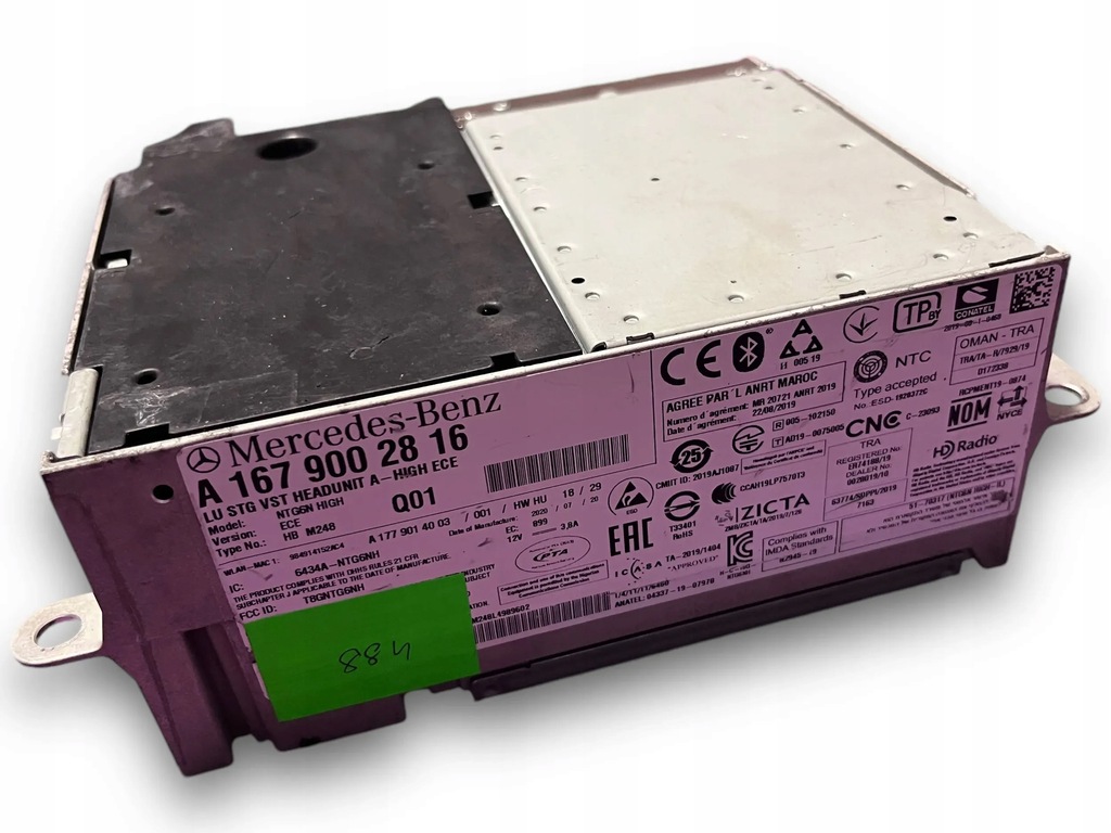 фото №1, Mercedes w167 радио navi 1679002816 #884