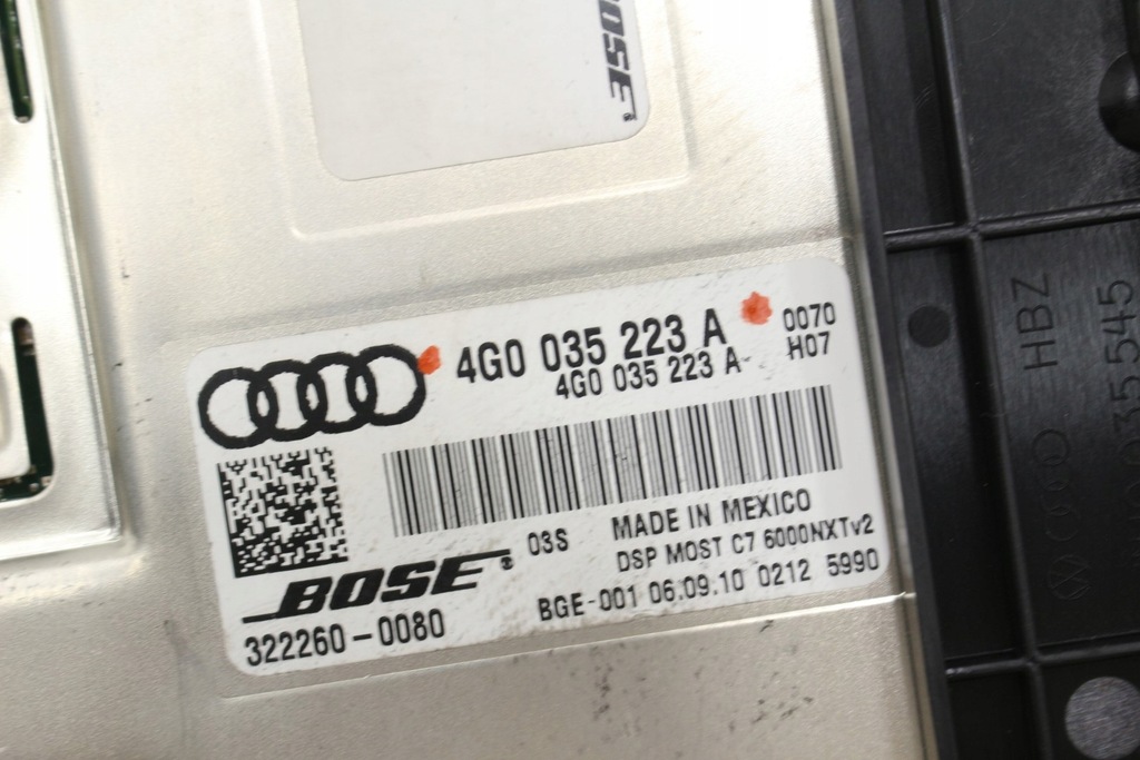 фото №9, Усилитель bose 4g0035223a audi a8 d4