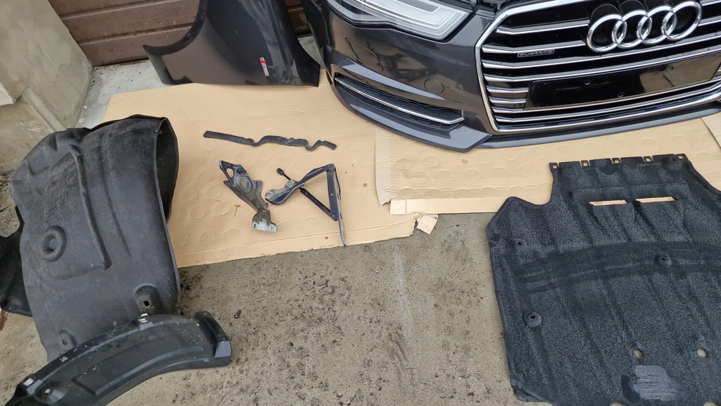 фото №7, Audi a6 c7 lift s-line full led kompletny перед бампер лампы капот lx7u