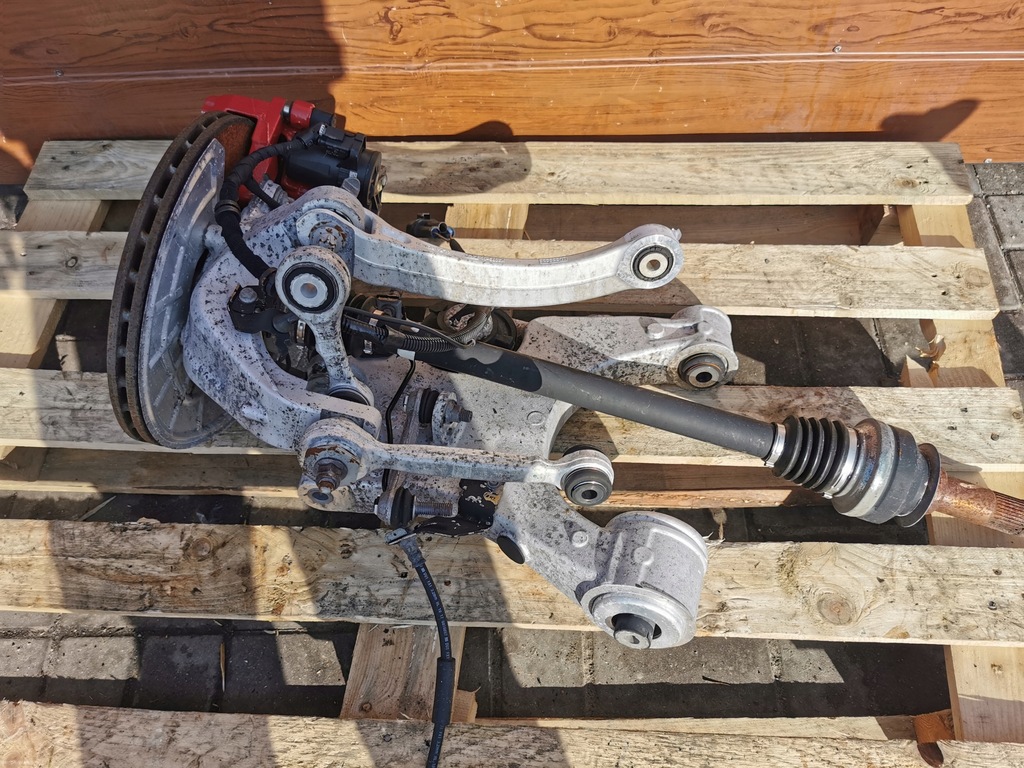 фото №5, Alfa romeo giulia q4 поворотний кулак права задня важелі привідний вал комплект