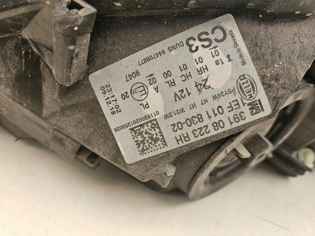 фото №6, Opel corsa e лампа передня права 39108223 rh