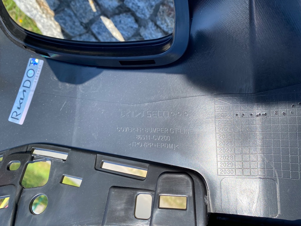 фото №14, Kia ev6 gt line бампер перед 86511-cv200 86511cv200 оригинал новый