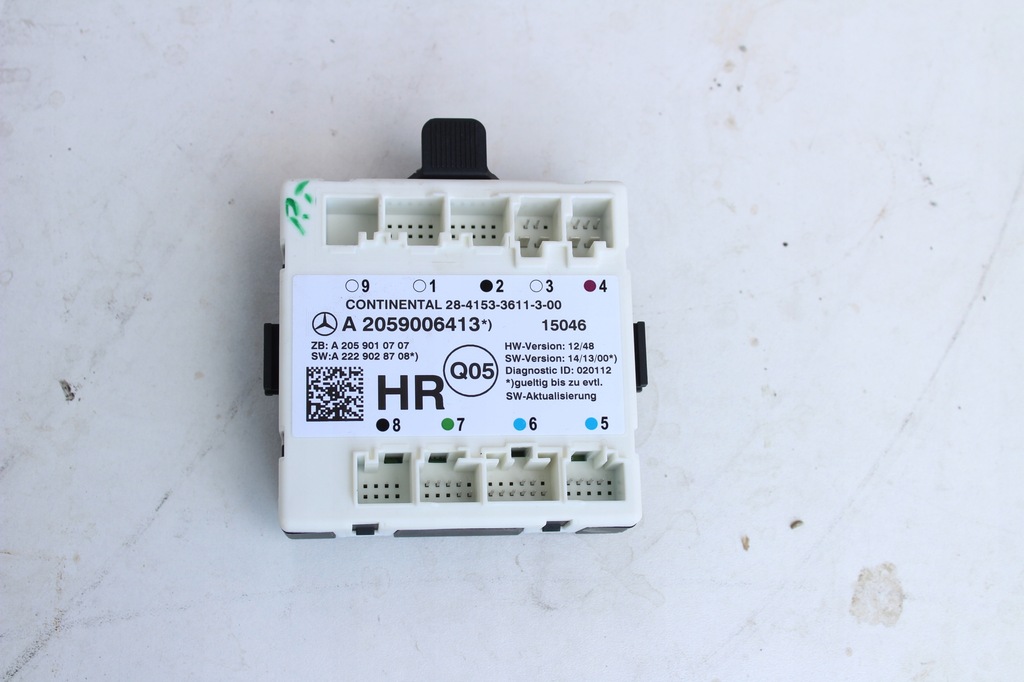 фото №1, Модуль блок керування двері p.t a2059006413 mercedes