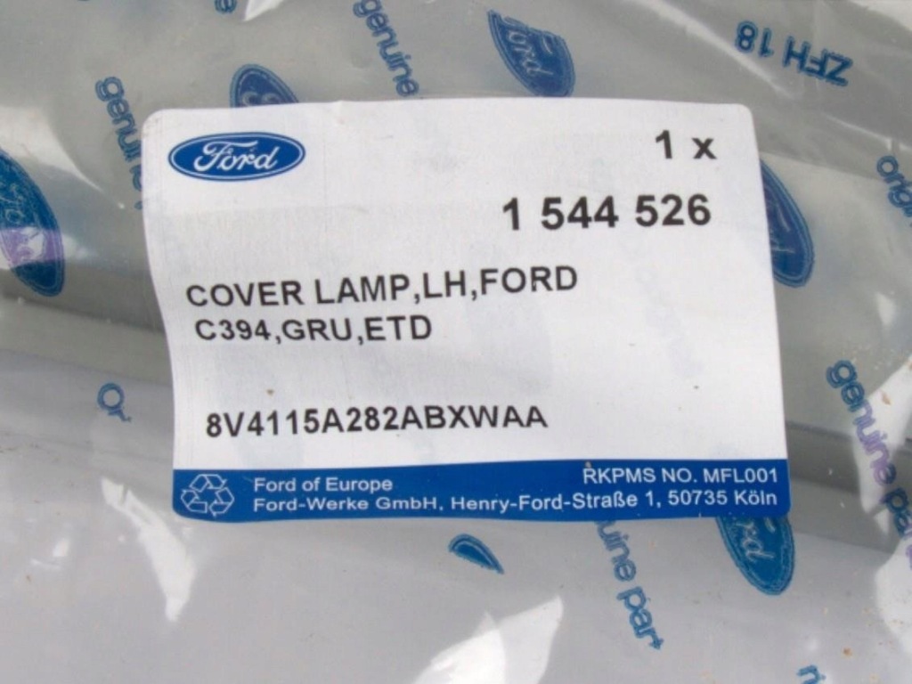 Решётка заглушка бампера левая перед kuga mk1 08- Недорого