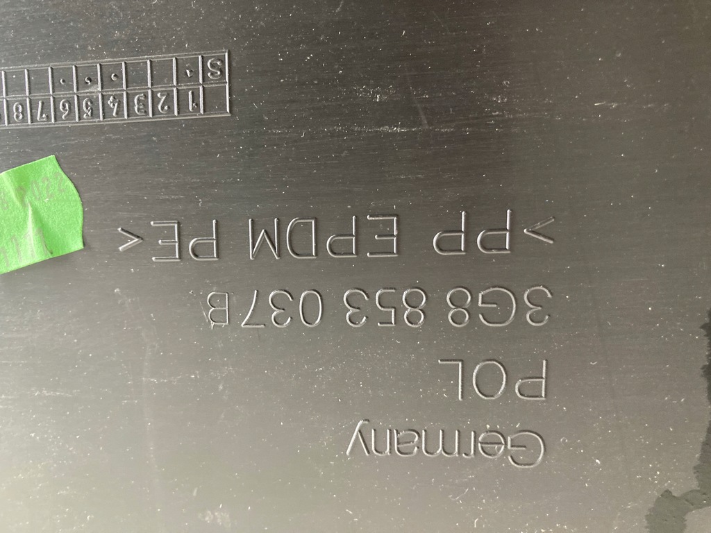 фото №9, Vw arteon захист верхній бампера перед 3g8853037b