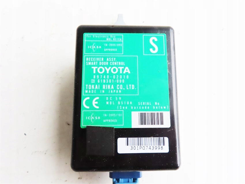 Купить Модуль блок управления замка toyota auris i 2006-2012 rok 89740-02010