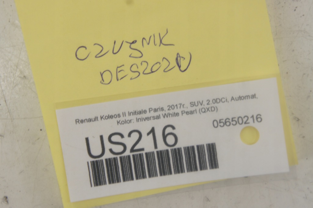Us216 renault koleos 2 датчик дощу 285352628r Недорого