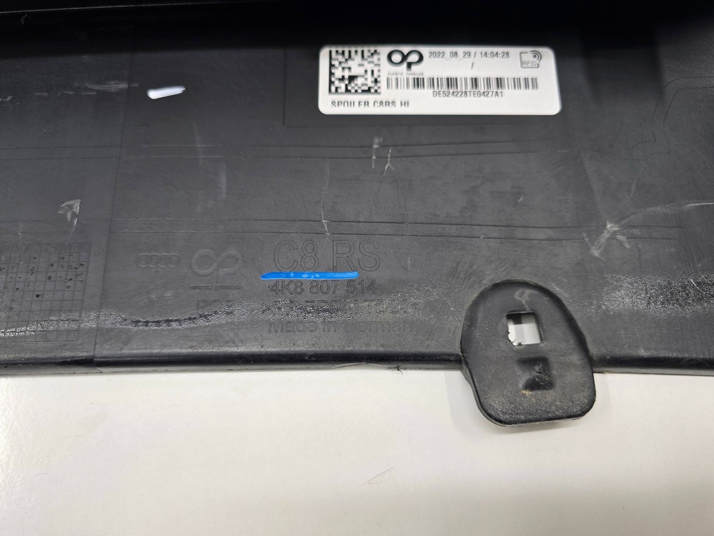 фото №12, Спойлер диффузор накладка бампера audi rs6 c8 rs7 4k8 18- задняя