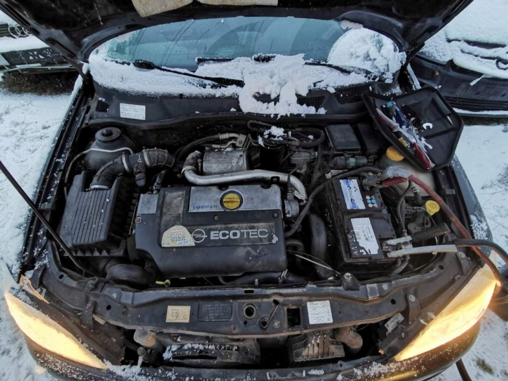 Opel astra двигатель крышка отопителя 2001 2.0l 0132801134 27144 с Разборки