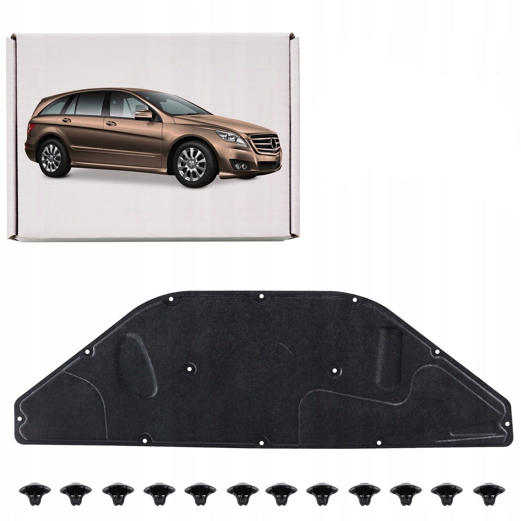 фото №1, Mercedes r-class w251 2005-2013 шумоізоляція капот a2516820026