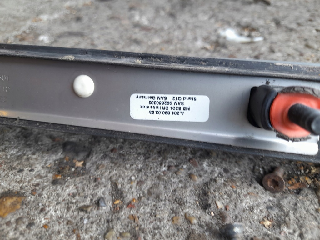 фото №7, Mercedes w204 lift рейлінги дахові kombi комплект