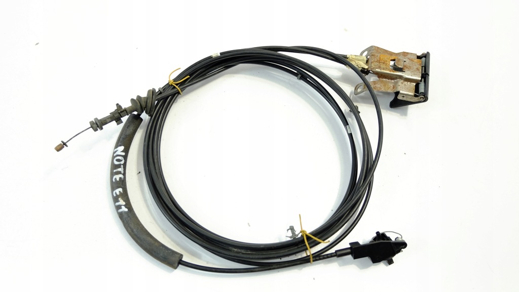 фото №7, Nissan note e11 трос капот заливної пального