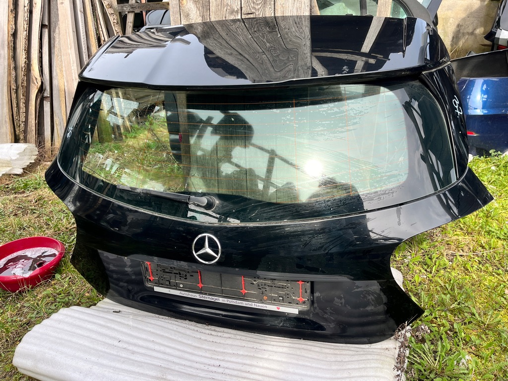 фото №5, 37 mercedes w176 a klassa крышка багажника багажника