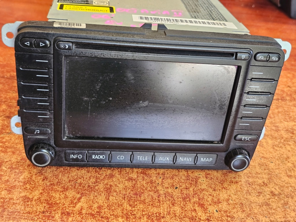 фото №1, Радіо navi skoda octavia ii eu 1z0035194a