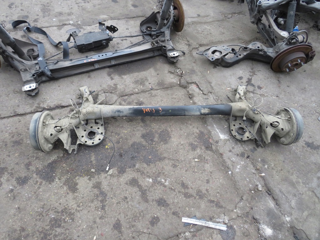 фото №1, Oś задня задня балка toyota yaris iii 3