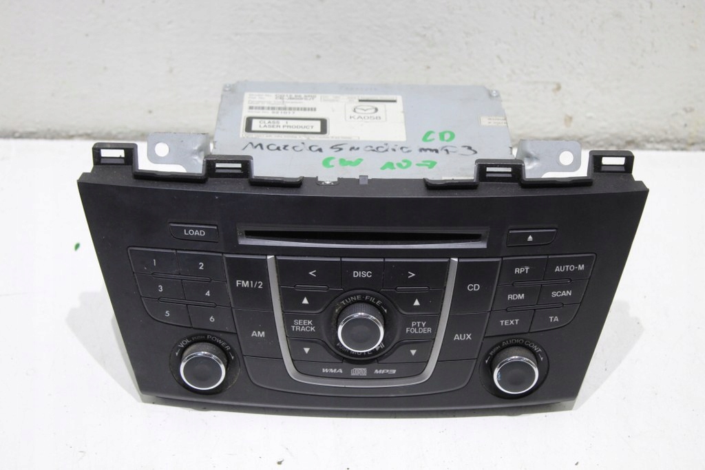 фото №1, Mazda 5 cw радио cd mp3 10r+