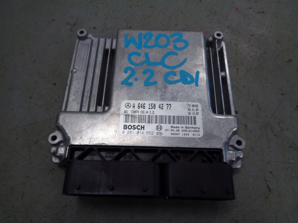 фото №1, Бортовой компьютер mercedes clc a6461504277