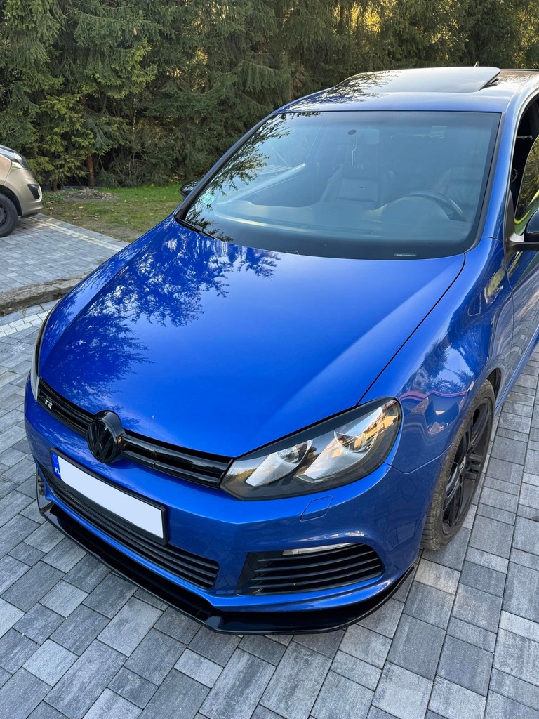 фото №3, Спліттер накладка golf 6 r20 чорний блиск 2008-2012