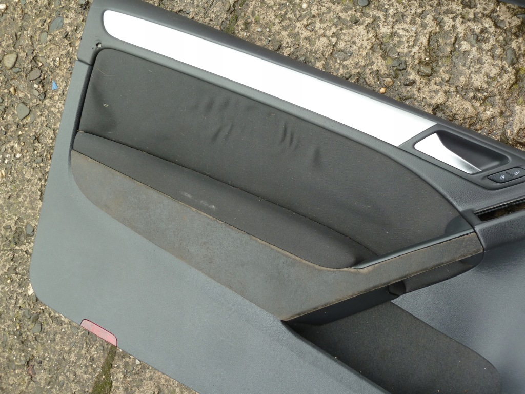 фото №4, Vw golf vi 08-12 3d оббивка обшивка двері l/r