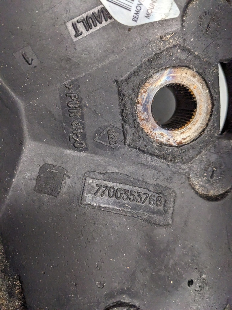 фото №2, Воздуховод renault master ii 7700353768