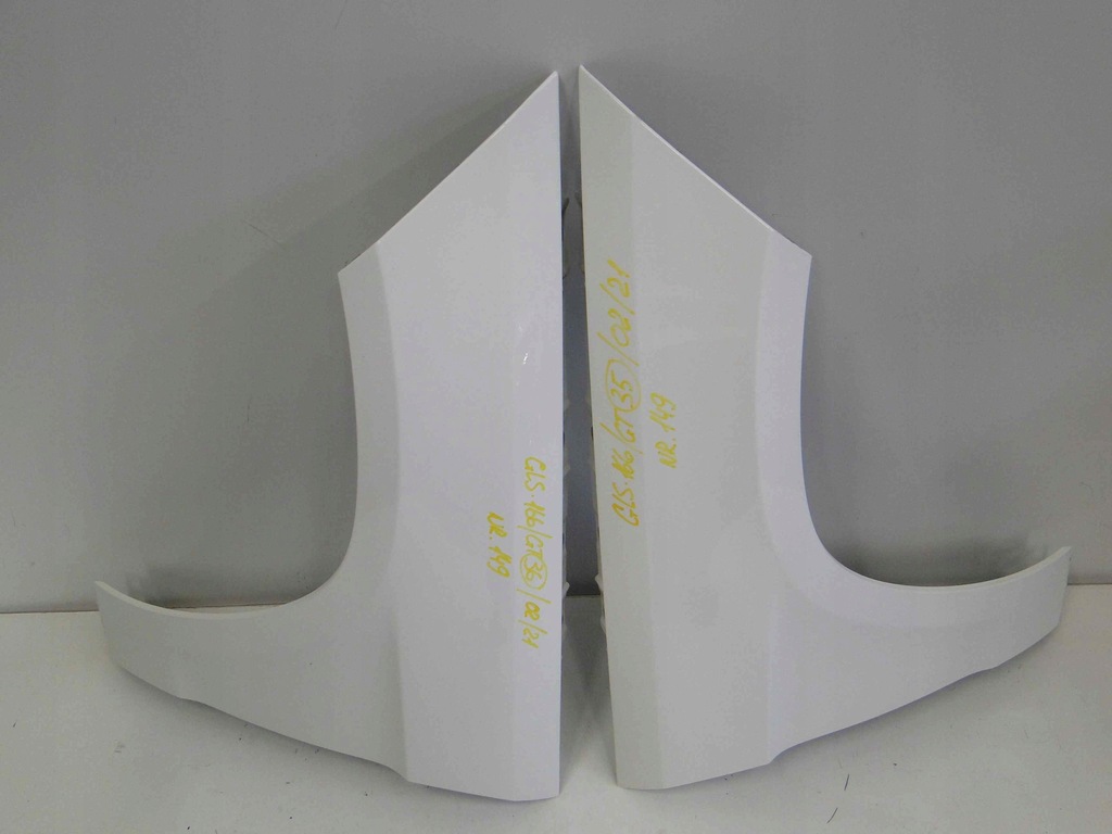 фото №11, Mercedes gls x166 166 капот бампер передній крила перед білий 149