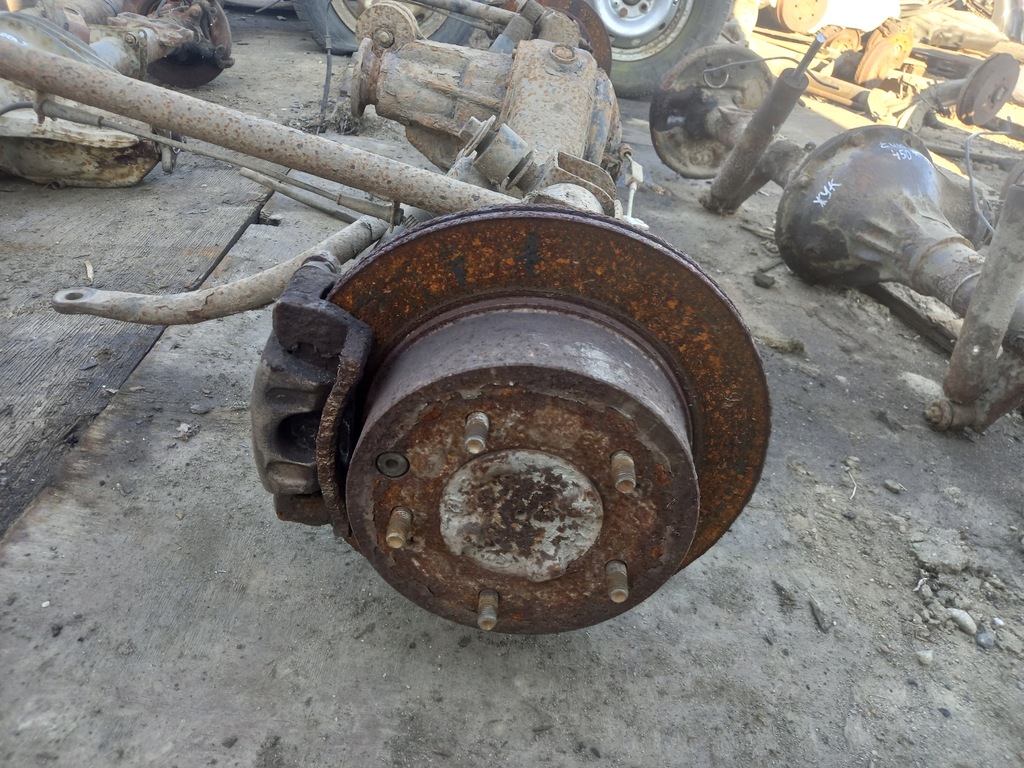 фото №7, Задняя oś подвеска мост задняя дифференциал kia sorento 2.5 crdi