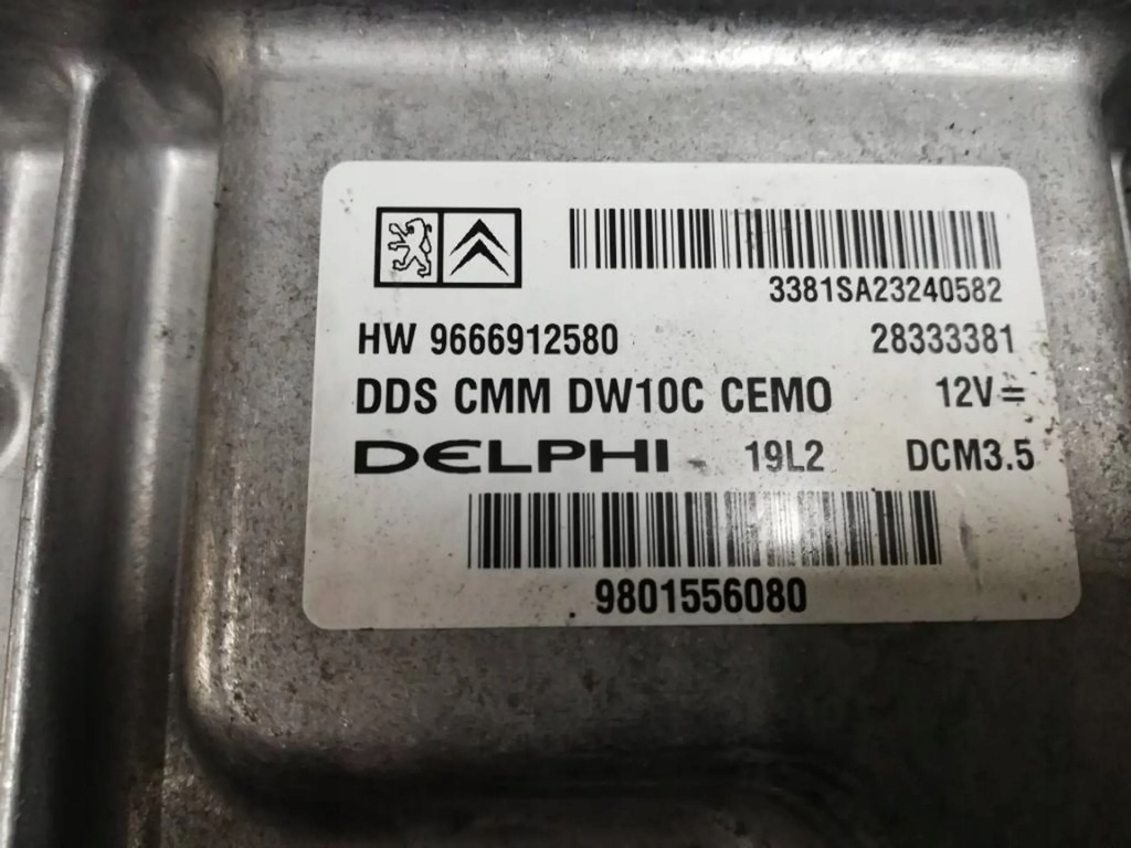 фото №9, Peugeot rcz lift бортовой компьютер набор стартовый bsi 2.0 hdi 163 km