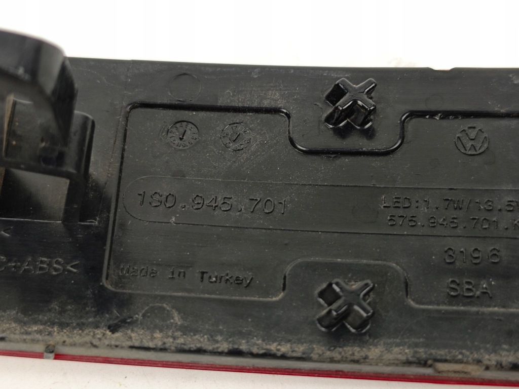 фото №12, Vw up противотуманная фара лампа противотуманная левый задняя 1s0945701