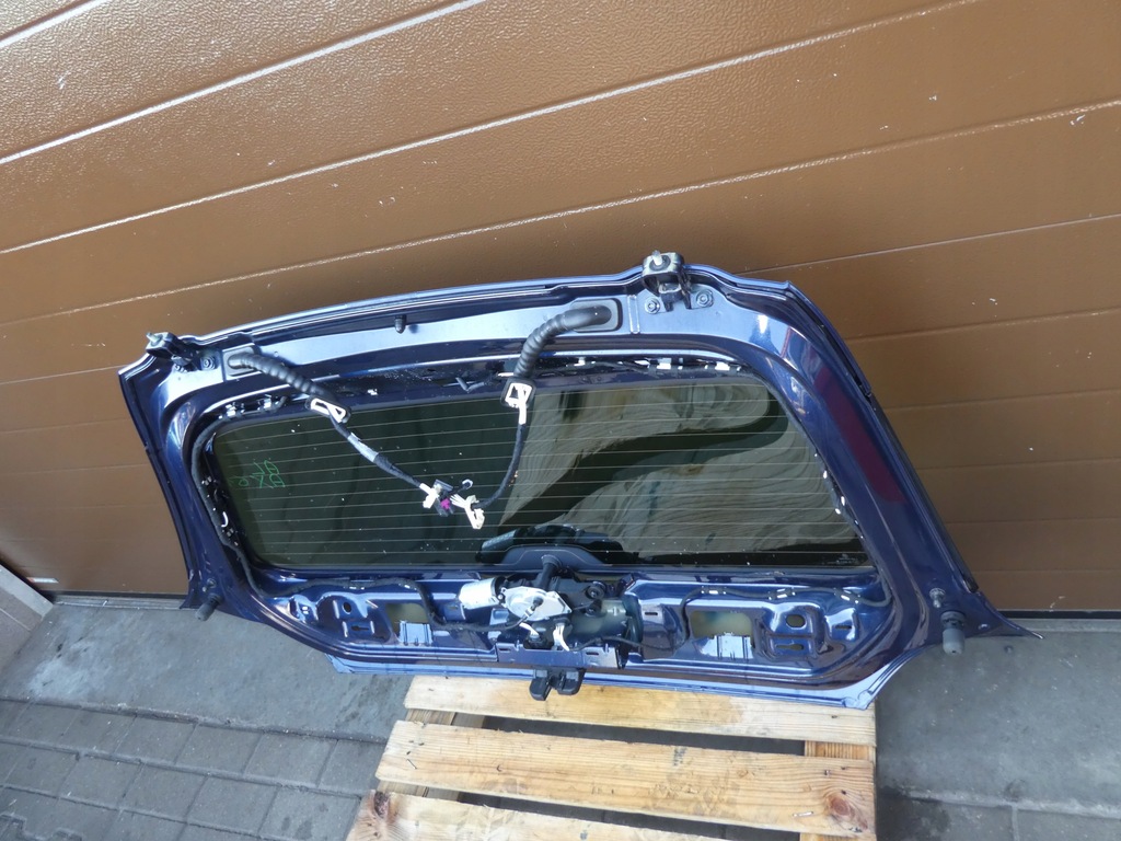 фото №13, Крышка багажника багажника комплектная vw scirocco niebieska