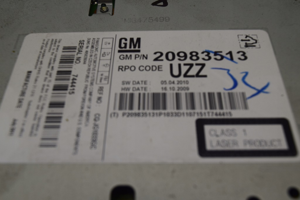 фото №4, Opel astra j iv радіо cd заводський