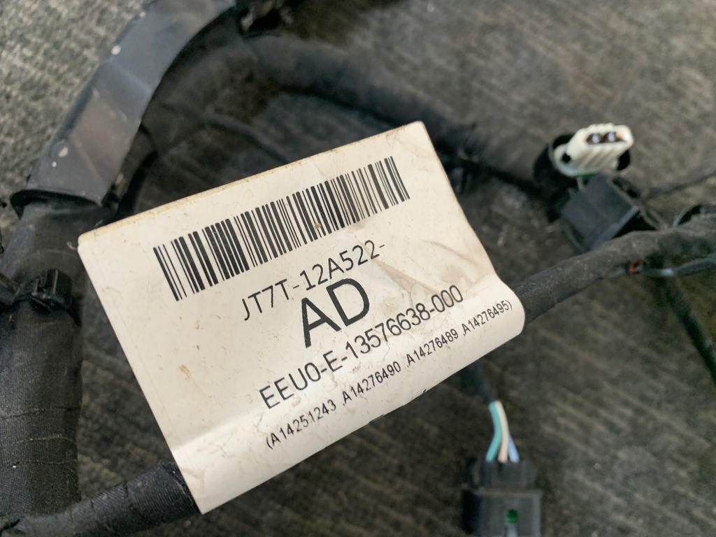 фото №11, Ford transit courier 21r 1.0 джгут електропроводка двигуна оригінал